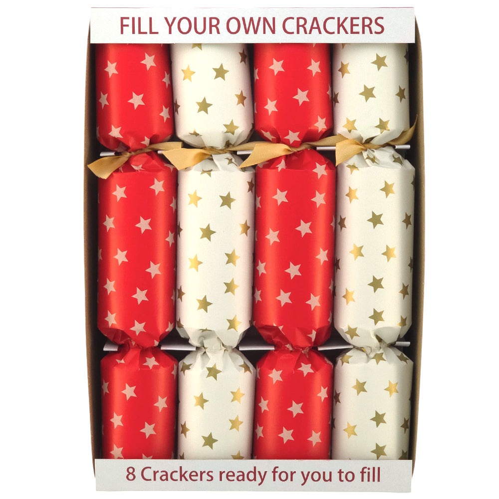 8 Christmas Stars | Fill Your Own Crackers | Ready Made