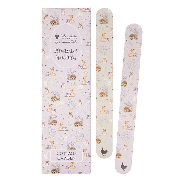 Cottage Garden | Hedgehogs | Nail File Set | Wrendale Designs | Little Gift Idea