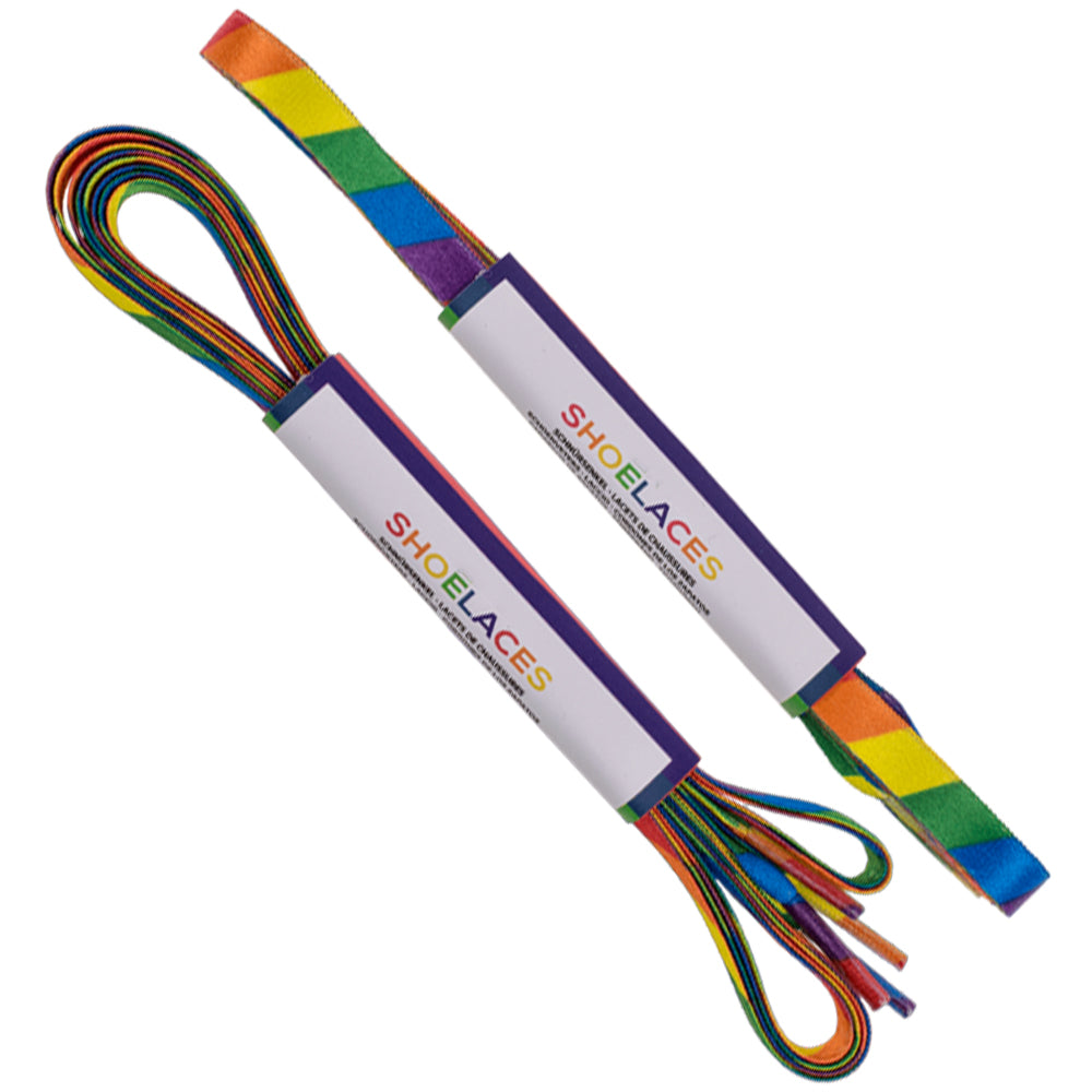 Pride Laces | Rainbow Shoe Laces | Little Gift | Cracker Filler