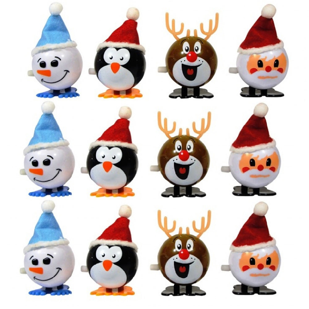 Christmas Character Clockwork Hoppers | Wind Up | Cracker Filler | Little Gift