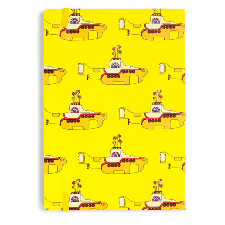 The Beatles | Yellow Submarine | A5 Notebook | Stationery Gift | Yellow Cover