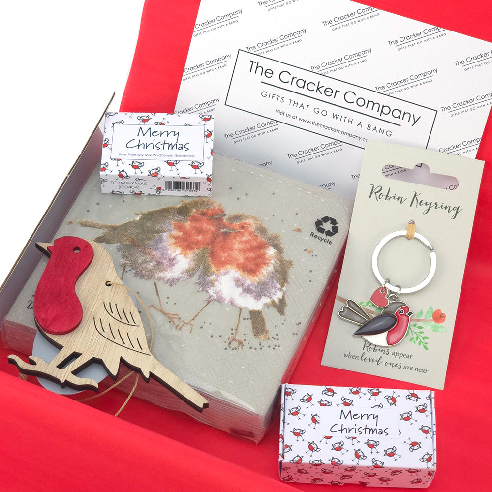 Christmas Robins | Festive Letterbox Gift for Ladies | Gifts by Post