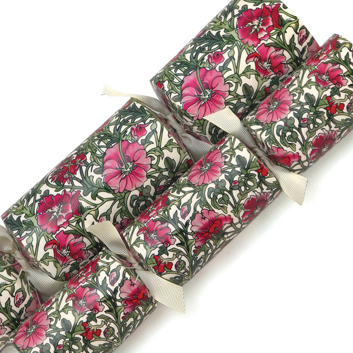 William Morris Pink Florals | Cracker Making Craft Kit | Make &amp; Fill Your Own