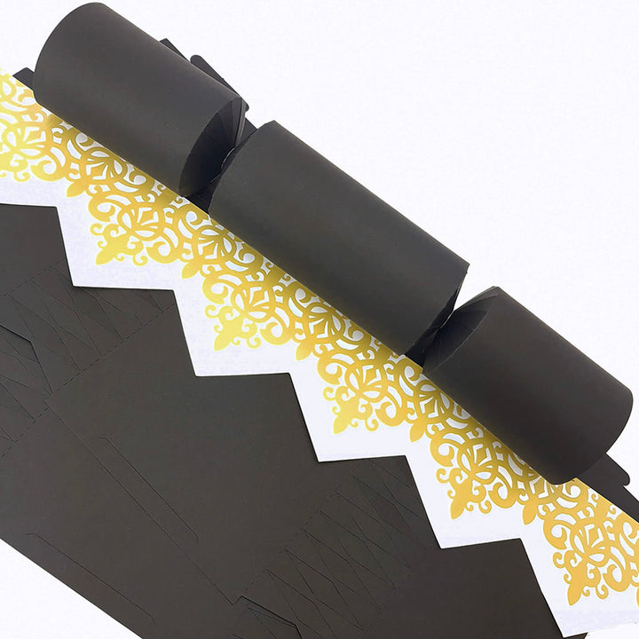 Black | Cracker Making DIY Craft Kits | Make Your Own | Eco Recyclable