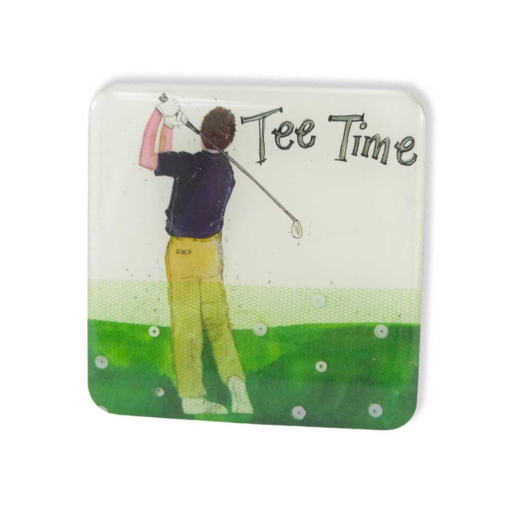 Tee Time | Golf | Fridge Magnet | Little Gift | Cracker Filler