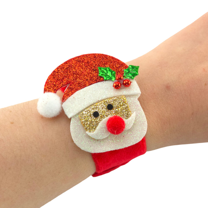 Kids Christmas Character Snap Bracelet | Single | Little Gift | Cracker Filler