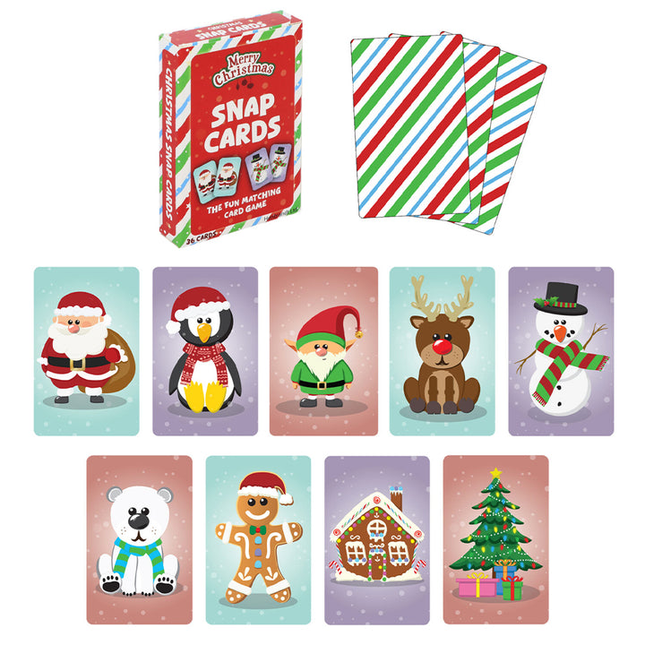 Christmas Snap Cards for Kids | Little Gift | Cracker Filler