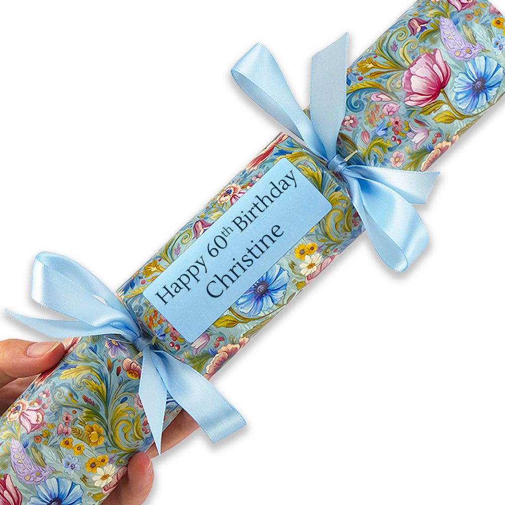 Personalised Milestone Birthday Art Nouveau | Cracker Making Kit | Add a Name