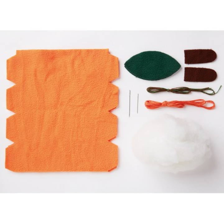 Flannelette Pumpkin | Halloween Sewing Kit | Make Your Own Autumn Crafts