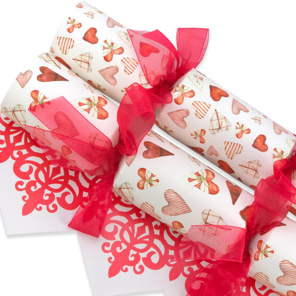 Scandi Hearts Mix | Cracker Making Craft Kit | Make & Fill Your Own