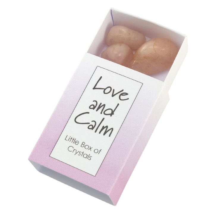 Rose Quartz | Love & Calm | Little Box of Crystals | Little Gift | Cracker Filler