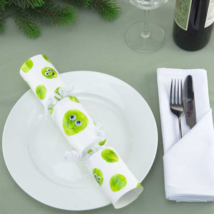 Googly Eyed Sprouts | 6 Crackers with Eyes &amp; Ties | Make &amp; Fill Your Own Kit