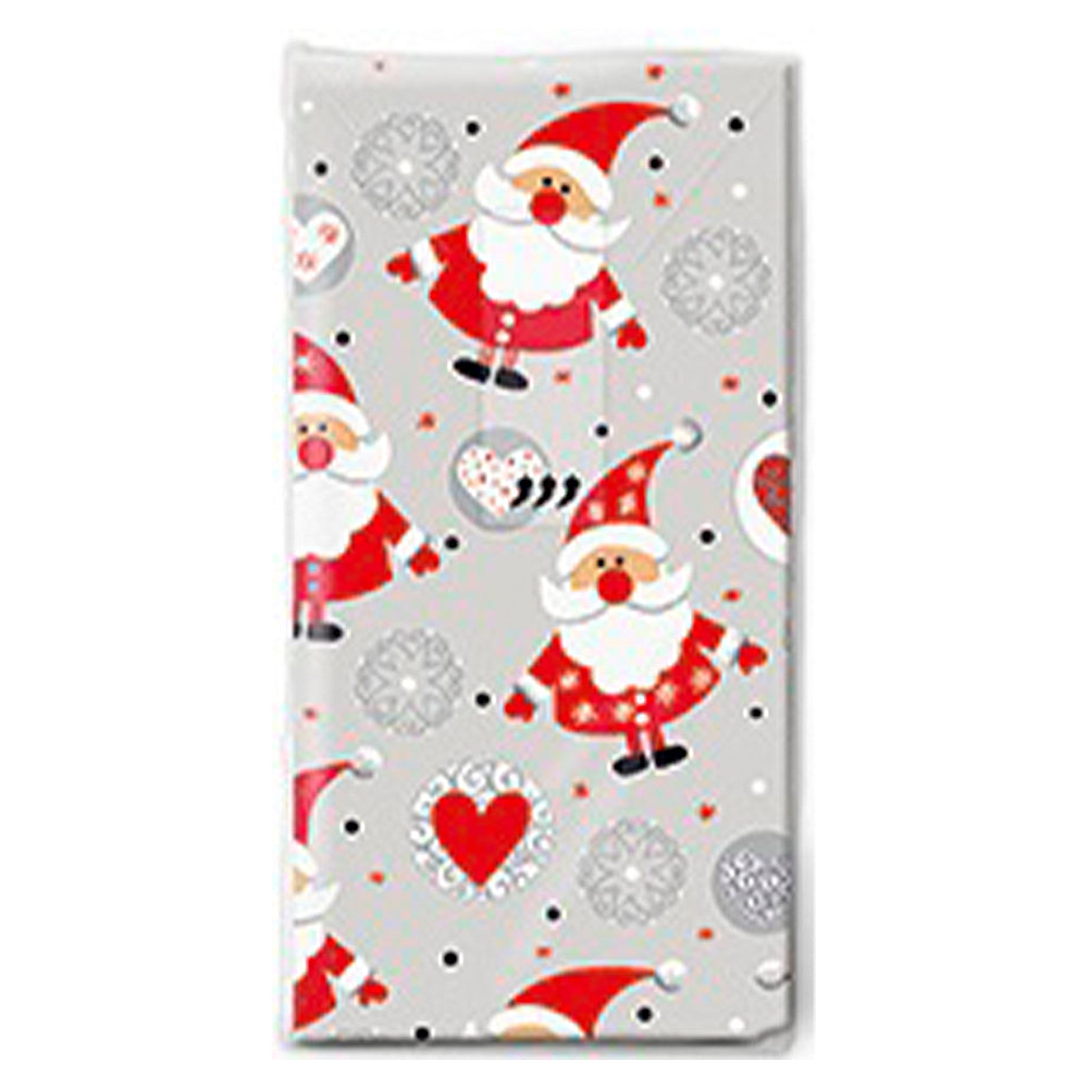 Funny Santas | Pocket Sizes Tissues Pack | Little Gift | Cracker Filler