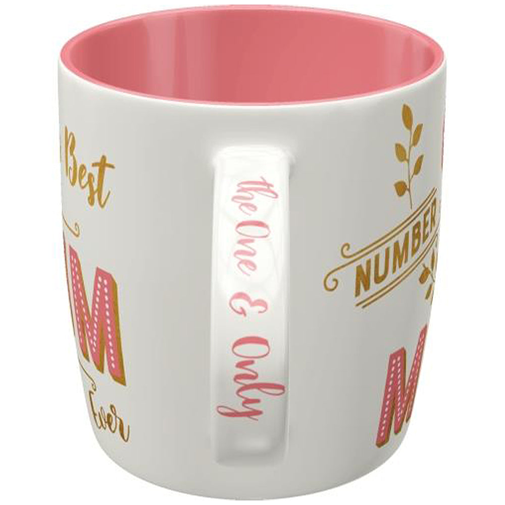 Number 1 Mum - The One and Only | Chunky Ceramic Mug