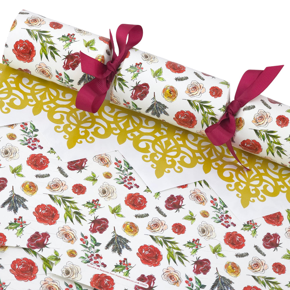Christmas Flora | Cracker Making Craft Kit | Make &amp; Fill Your Own