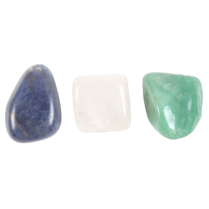 Stress Less | Healing Crystal Set  & Bag | Little Gift | Cracker Filler