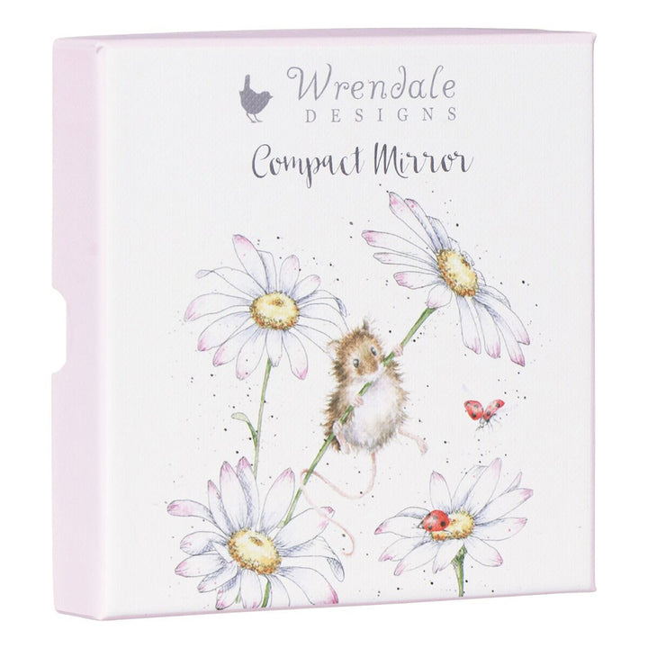 Oops a Daisy! | Gorgeous Handbag Compact Mirror | Boxed Gift | Wrendale Designs
