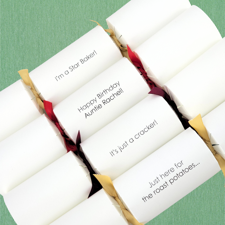 Add Your Own Words or Phrase | Personalised Cracker Making Craft Kit | Single