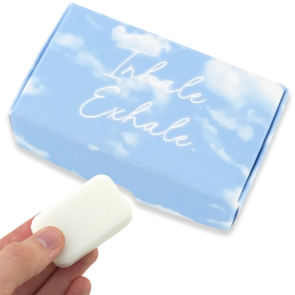 Inhale. Exhale. | Seaside | 20g Travel Soap Bar | Cracker Filler
