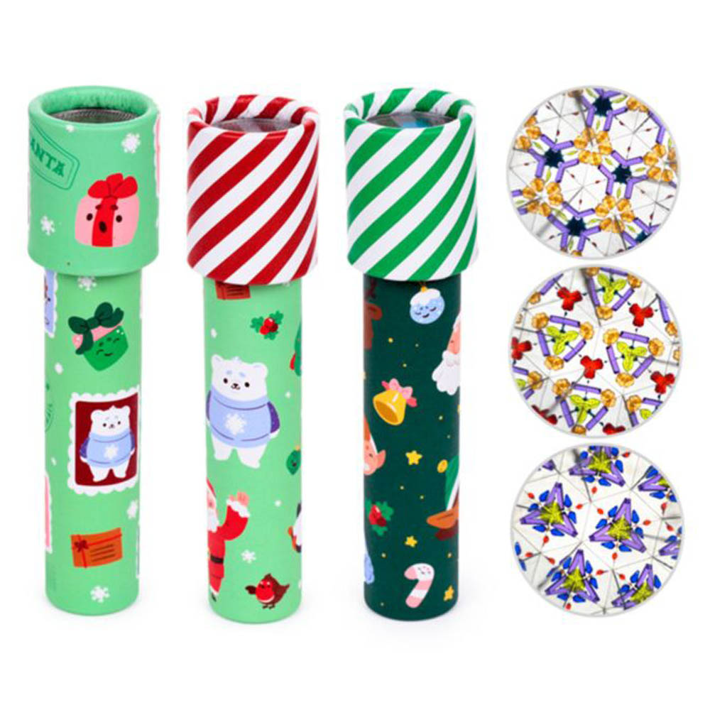 Christmas Kaleidoscope Toy | 15cm  | Single | Mini Gift