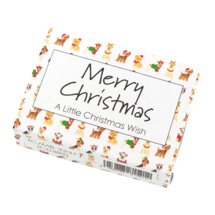 Christmas Dogs | Hanging Felt Heart | Cracker Filler | Mini Matchbox Gift