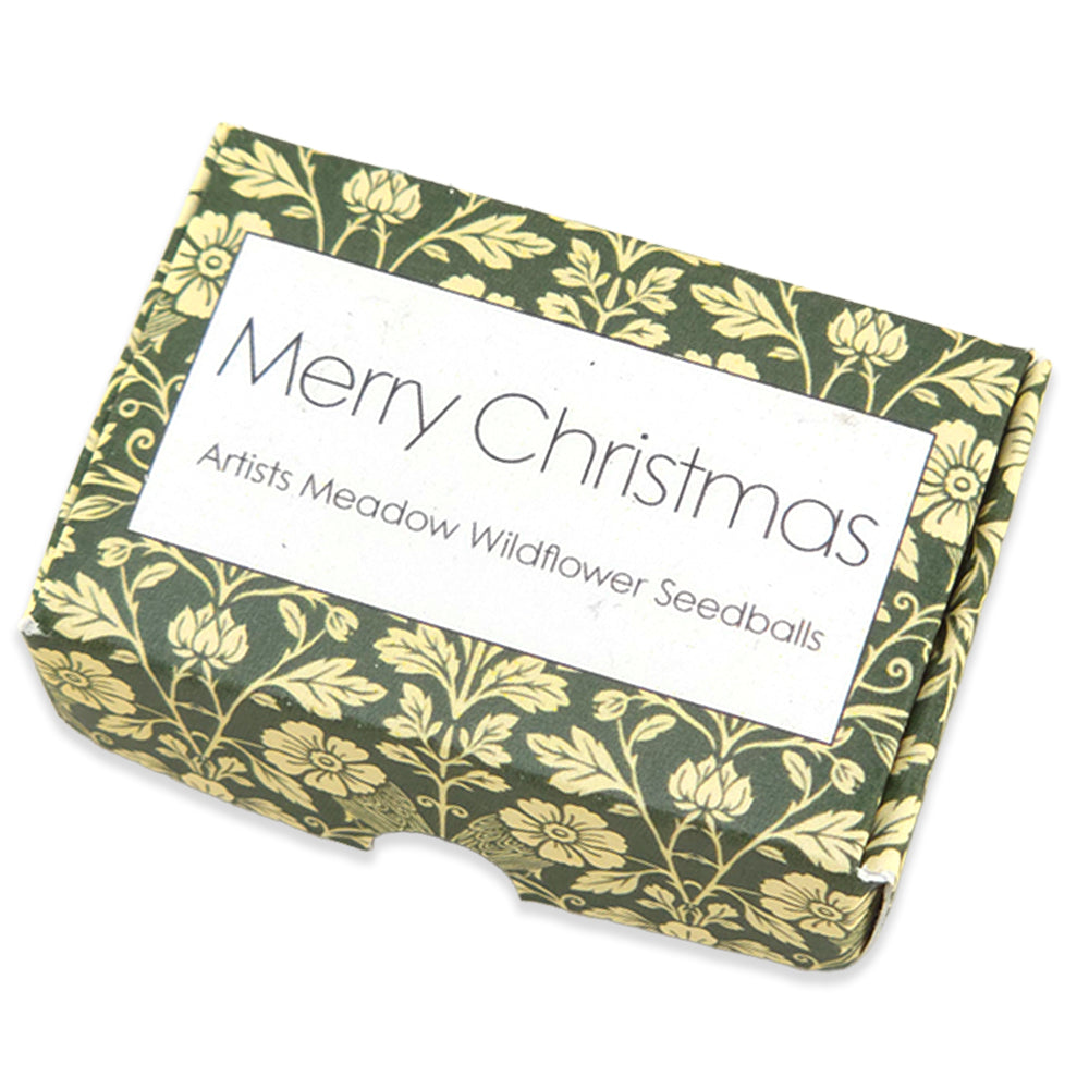 William Morris Sage Florals  | 6 Seedballs | Artists Mix | Cracker Filler Gift