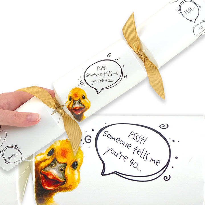 Cheeky Duck Milestone Birthday | Cracker Making Craft Kit | Make Your Own