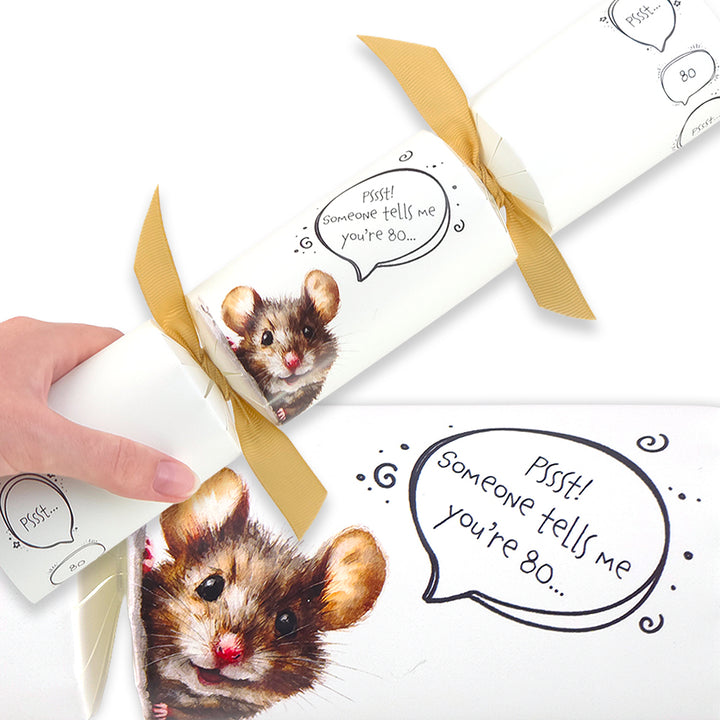 Cheeky Mouse Milestone Birthday | Cracker Making Craft Kit | Make Your Own