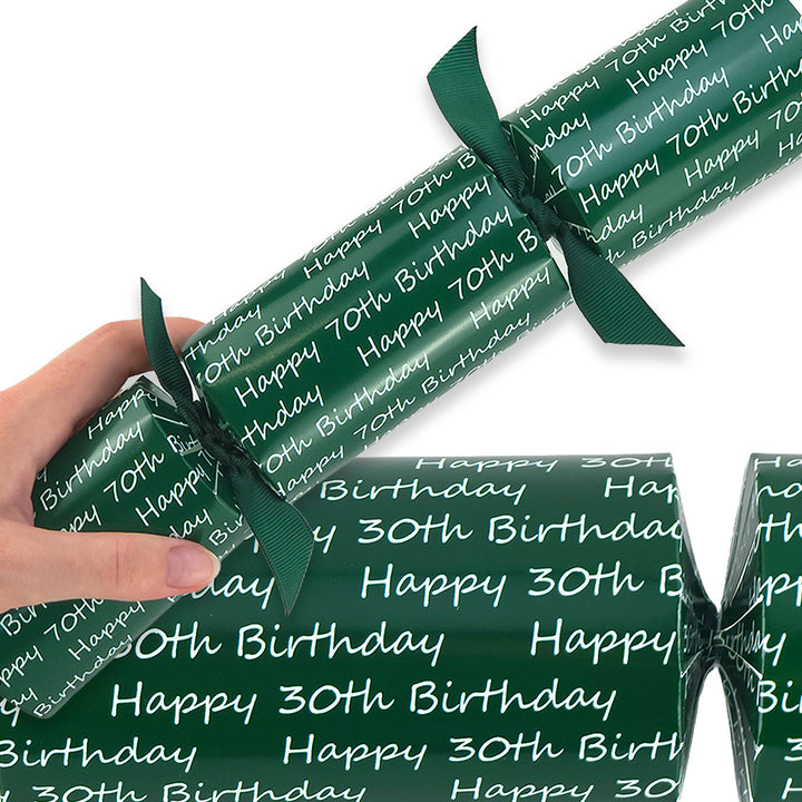 Forest Green Milestone Birthday | Cracker Making Kit | Make Your Own