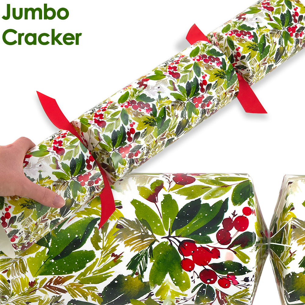 Extra Large &amp; Jumbo | Reusable Keepsake Cracker Kits | Watercolour Berries