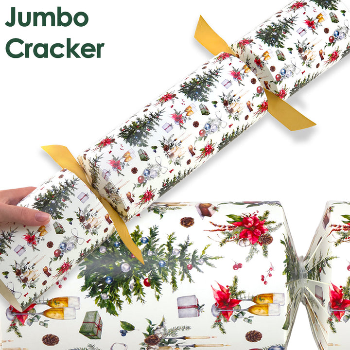 Extra Large &amp; Jumbo | Reusable Keepsake Cracker Kits | Traditional Christmas