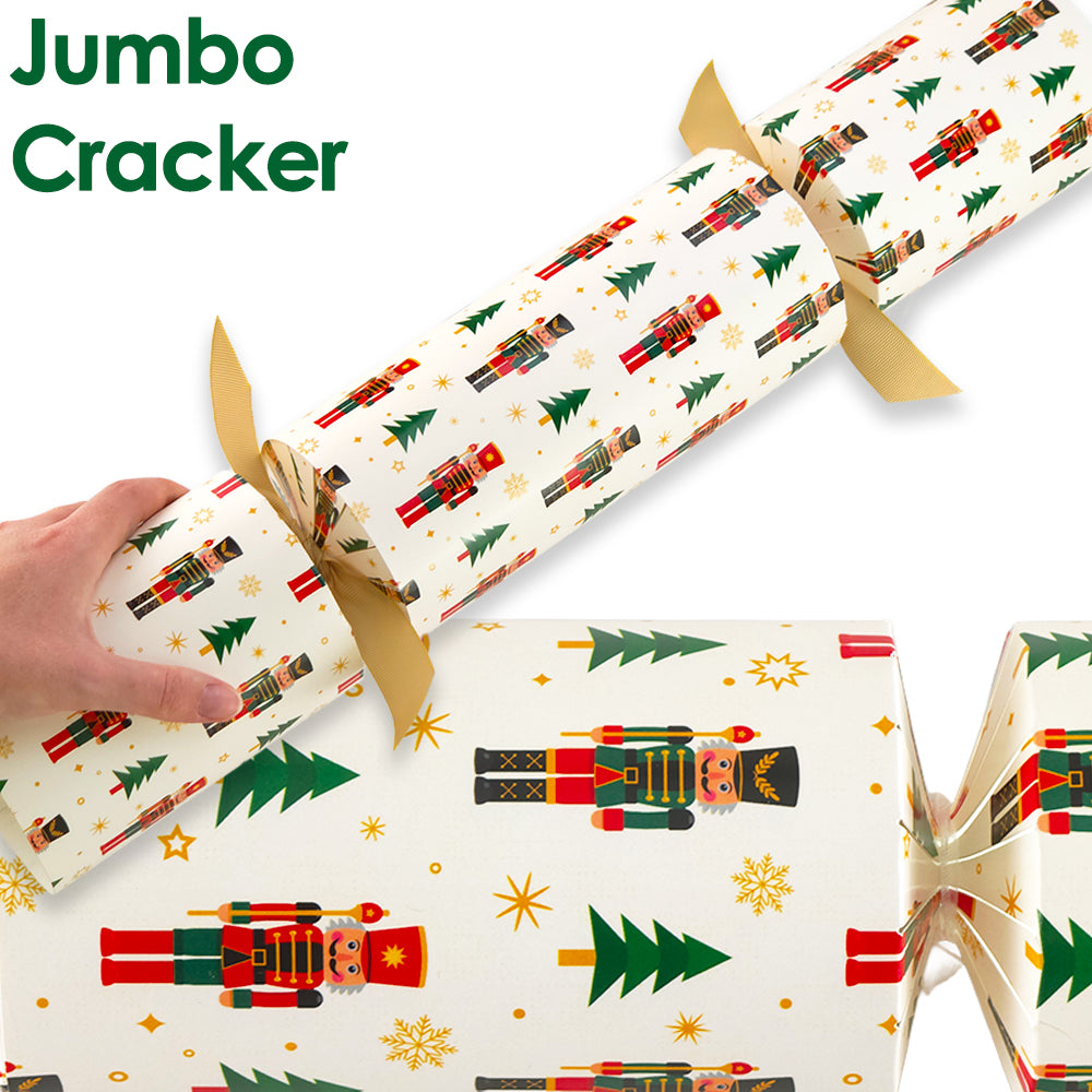 Extra Large &amp; Jumbo | Reusable Keepsake Cracker Kit | Christmas Nutcracker