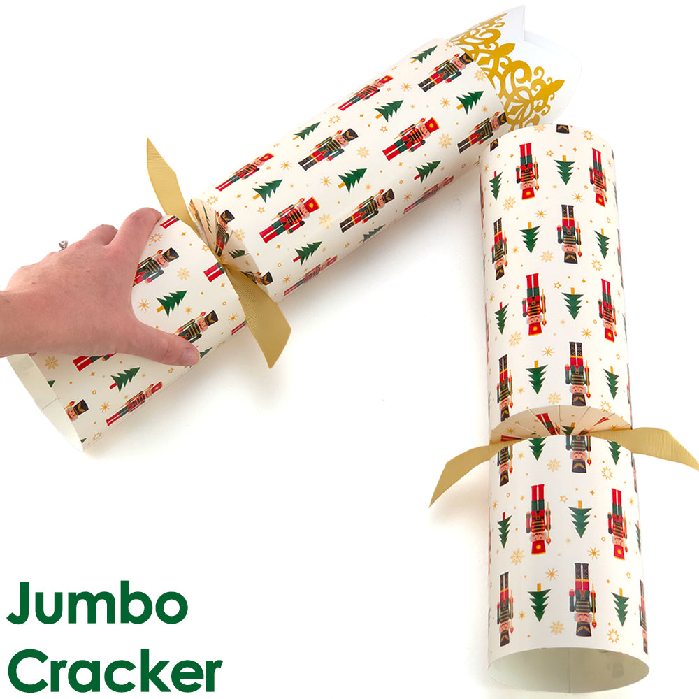 Extra Large &amp; Jumbo | Reusable Keepsake Cracker Kit | Christmas Nutcracker