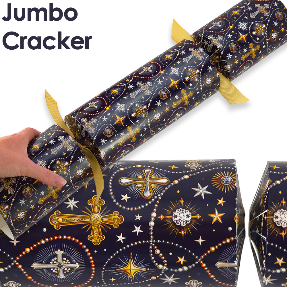 Extra Large &amp; Jumbo | Reusable Keepsake Cracker Kits | Christian Crosses