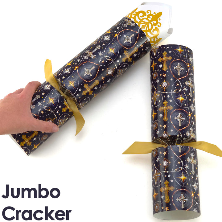 Extra Large &amp; Jumbo | Reusable Keepsake Cracker Kits | Christian Crosses