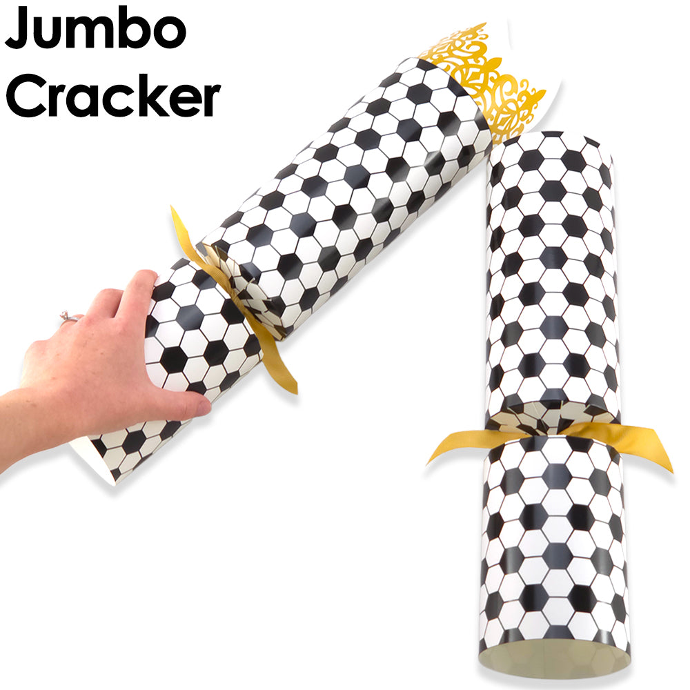 Extra Large &amp; Jumbo | Reusable Keepsake Cracker Making Sets | Football Fan