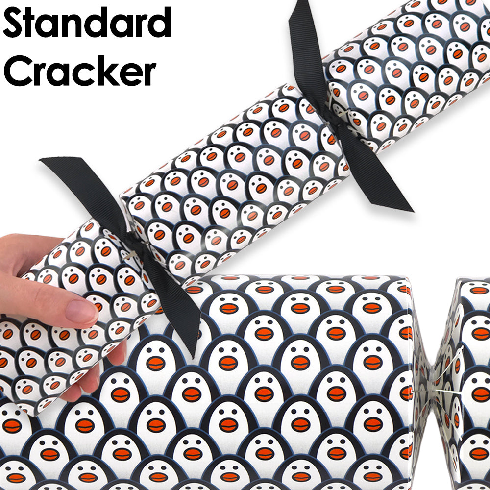 Reusable Keepsake Christmas Cracker Set | Just Penguins | Luxury DIY