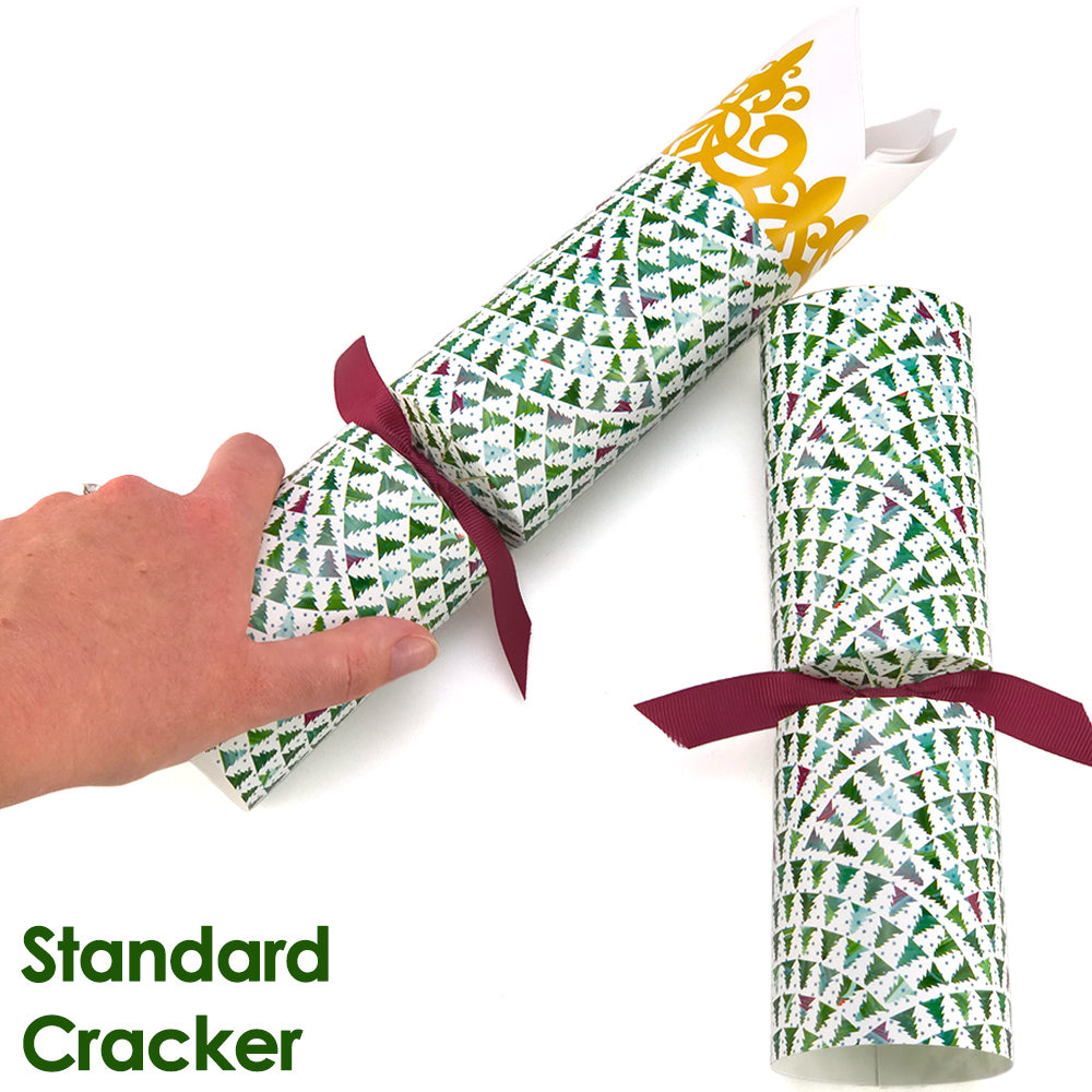 Reusable Keepsake Christmas Cracker Set | Christmas Tree Wave | Luxury DIY