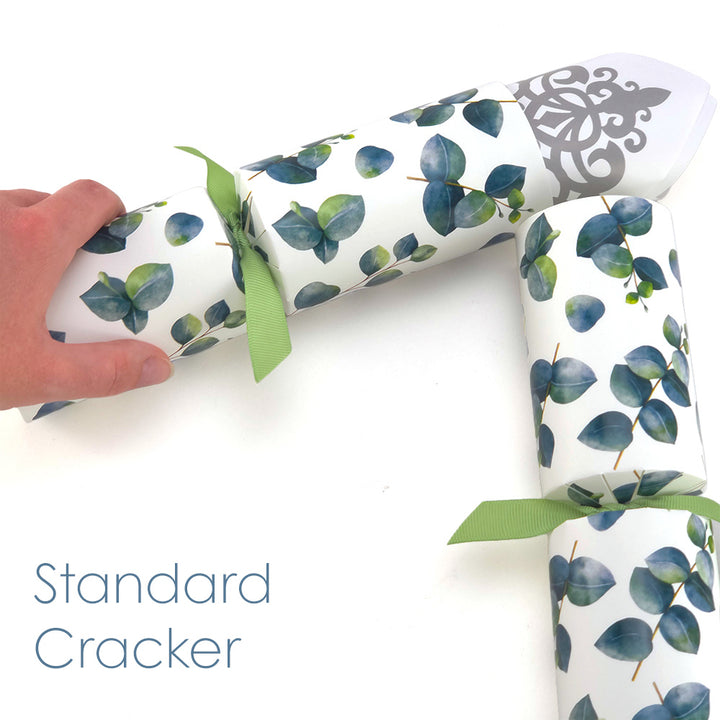 Reusable Keepsake Christmas Cracker Set | Watercolour Eucalyptus | DIY