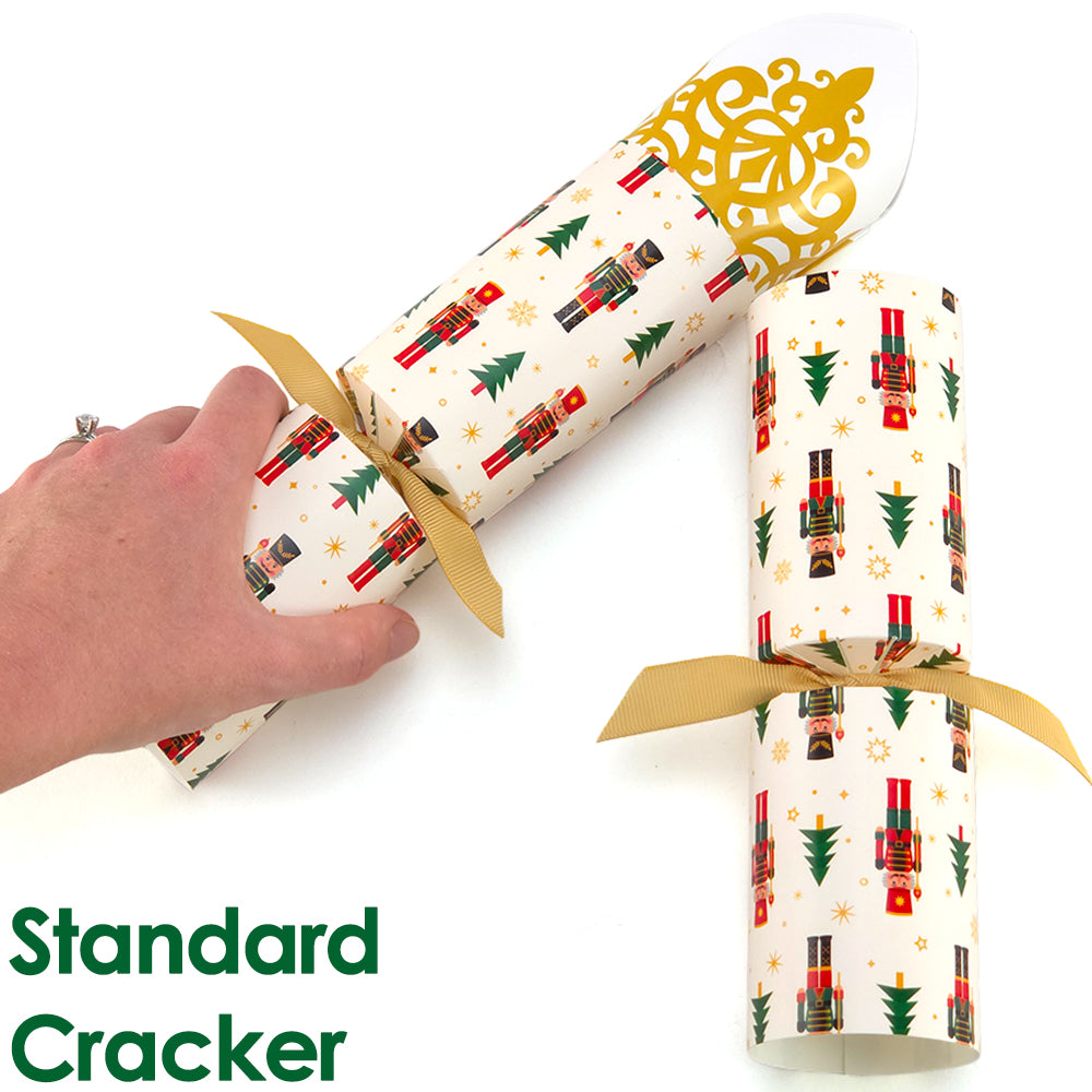 Reusable Keepsake Christmas Cracker Set | Christmas Nutcracker | Luxury DIY