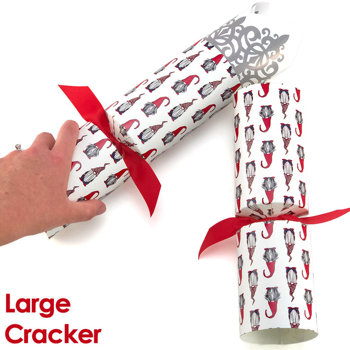 Reusable Keepsake Christmas Cracker Set | Nordic Gonk | Luxury DIY