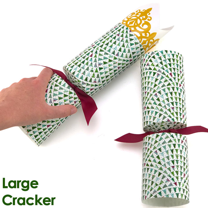 Reusable Keepsake Christmas Cracker Set | Christmas Tree Wave | Luxury DIY