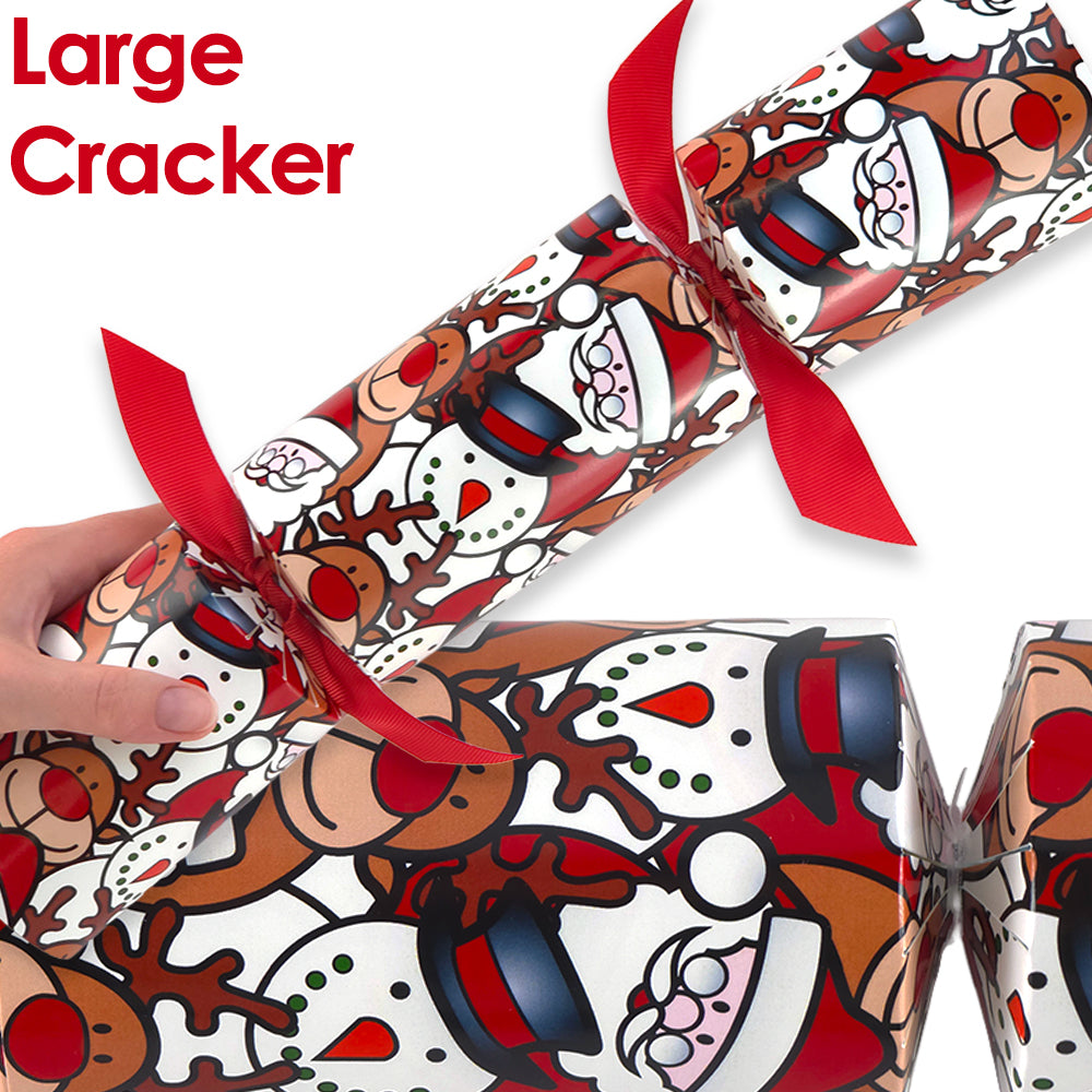 Reusable Keepsake Christmas Cracker Set | Christmas Character | Luxury DIY