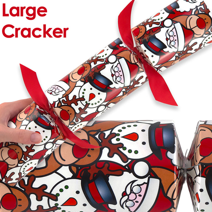 Reusable Keepsake Christmas Cracker Set | Christmas Character | Luxury DIY