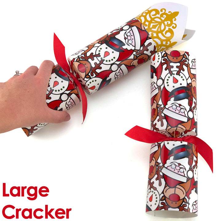 Reusable Keepsake Christmas Cracker Set | Christmas Character | Luxury DIY