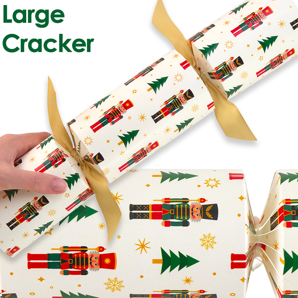 Reusable Keepsake Christmas Cracker Set | Christmas Nutcracker | Luxury DIY
