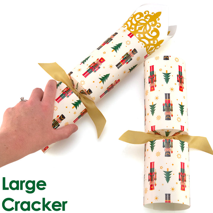 Reusable Keepsake Christmas Cracker Set | Christmas Nutcracker | Luxury DIY