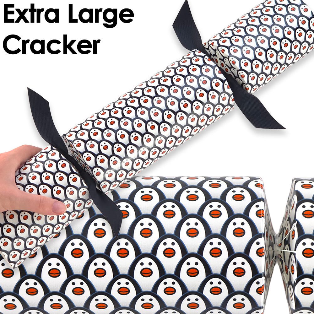 Extra Large &amp; Jumbo | Reusable Keepsake DIY Cracker Sets | Just Penguins