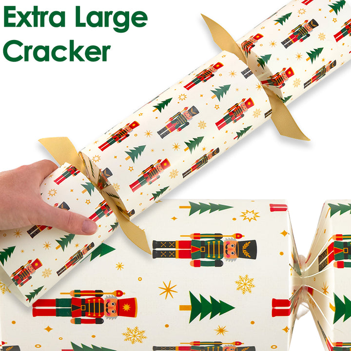 Extra Large &amp; Jumbo | Reusable Keepsake Cracker Kit | Christmas Nutcracker