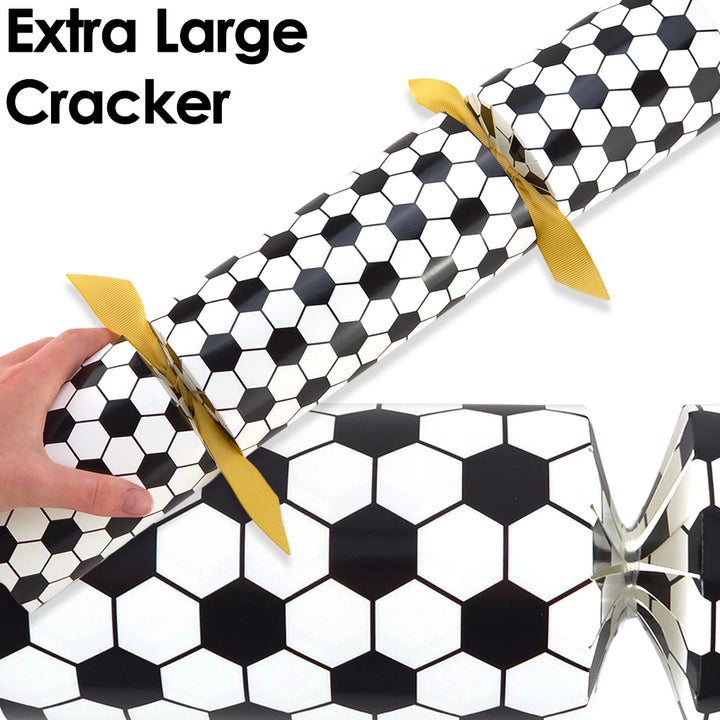 Extra Large &amp; Jumbo | Reusable Keepsake Cracker Making Sets | Football Fan